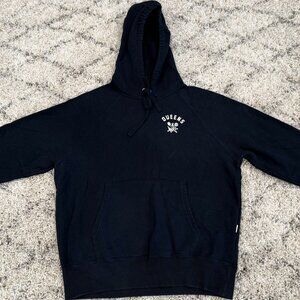 Aimé Leon Dore Men's Navy 'Queens' Hoodie - Medium